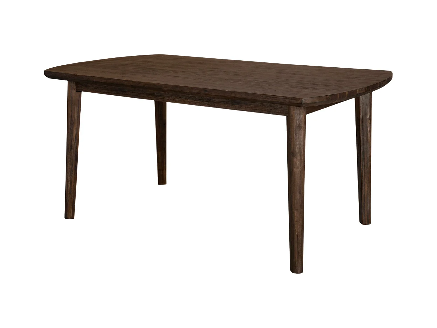 Table À Manger ASHTON DT160 160x90x76 Brun