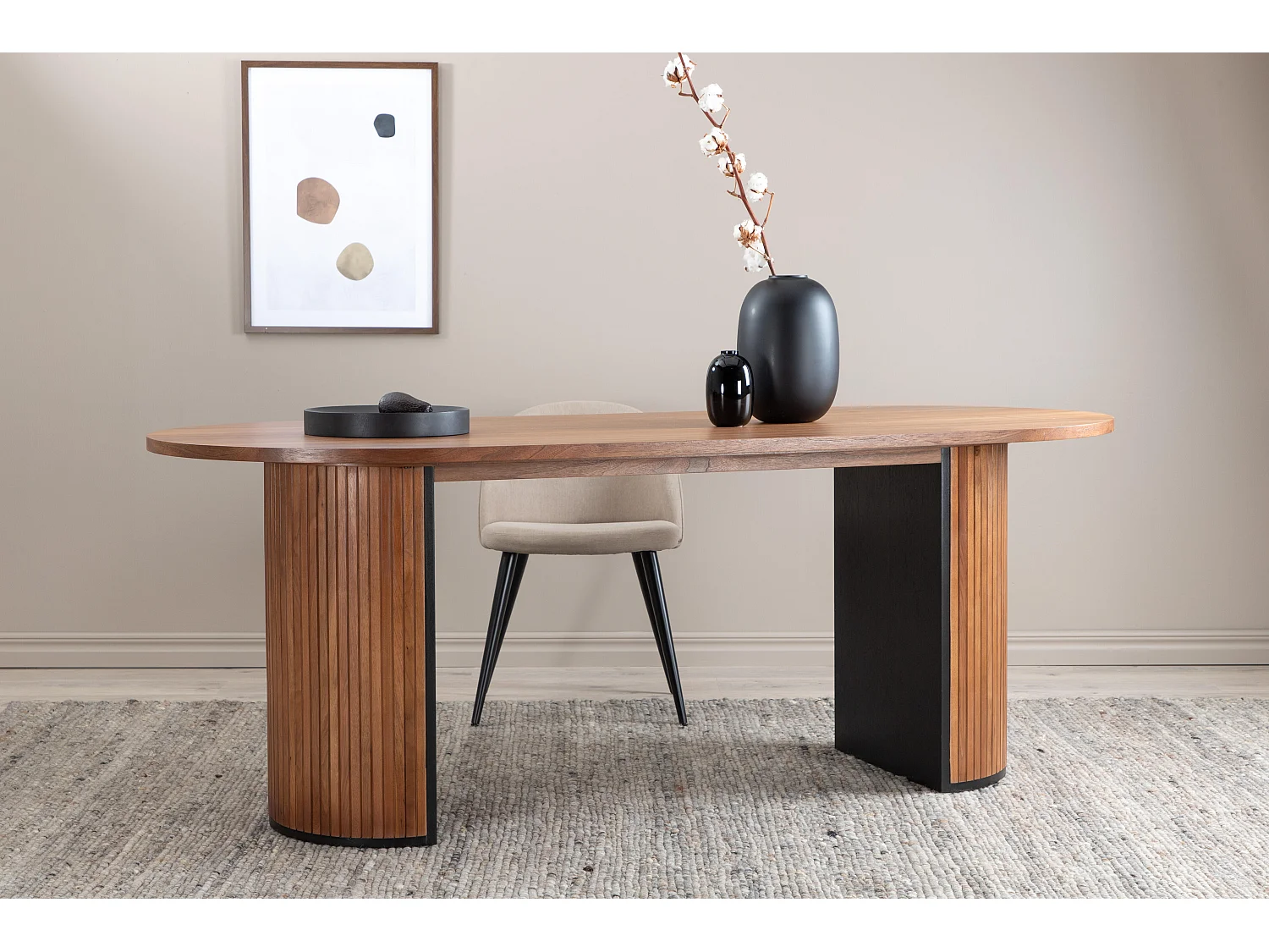 Table À Manger BIANCA DT90 90x200x75 Beige