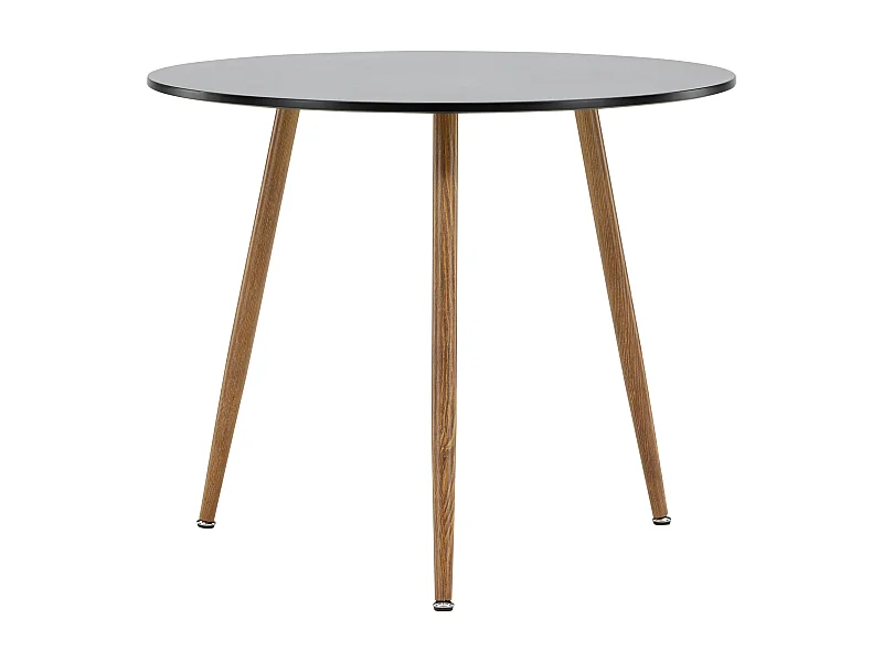 Table À Manger POLAR DT90 90x90x75 Noir