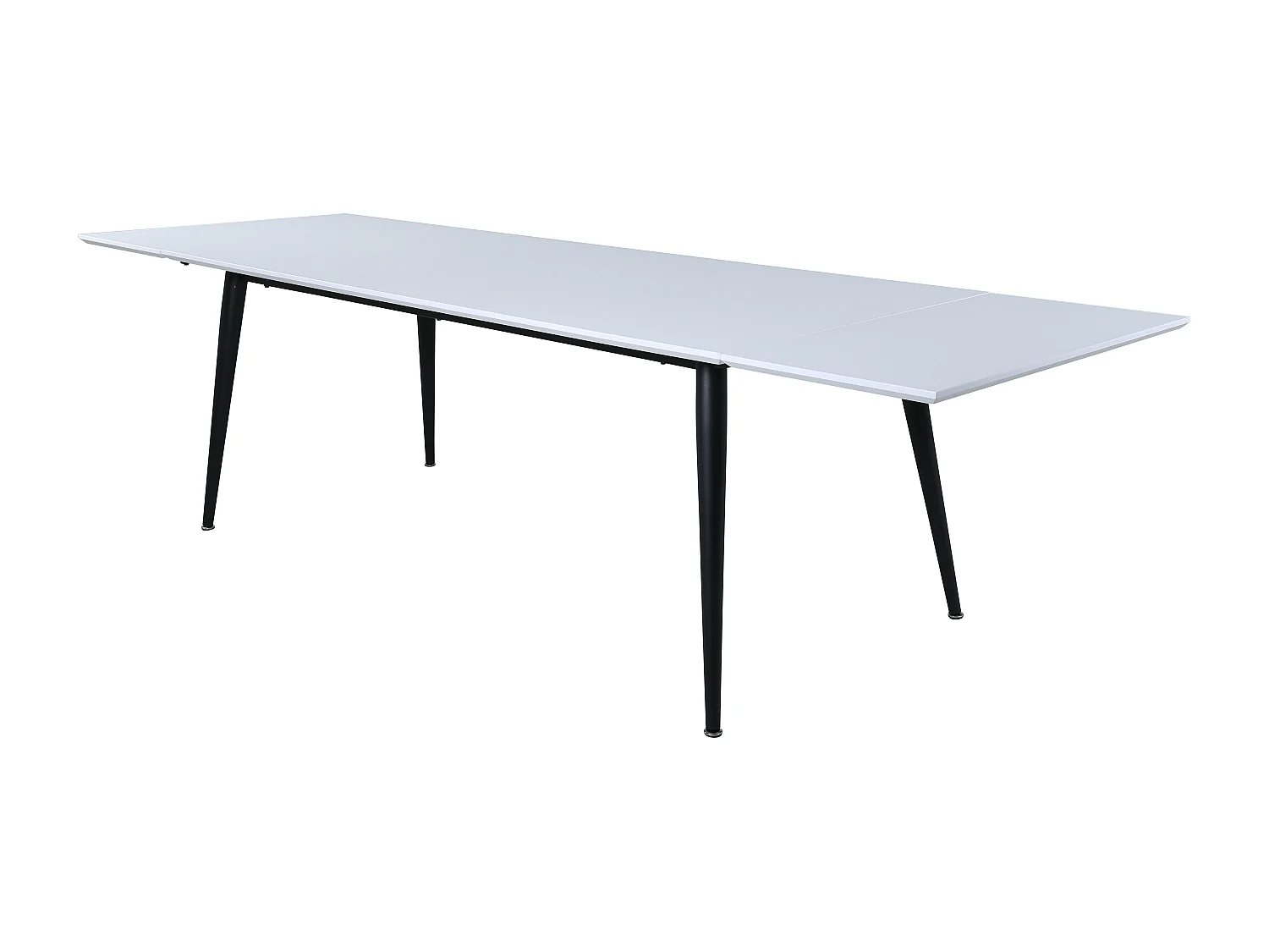 Table À Manger JIMMY DT90 90x195x76 Blanc