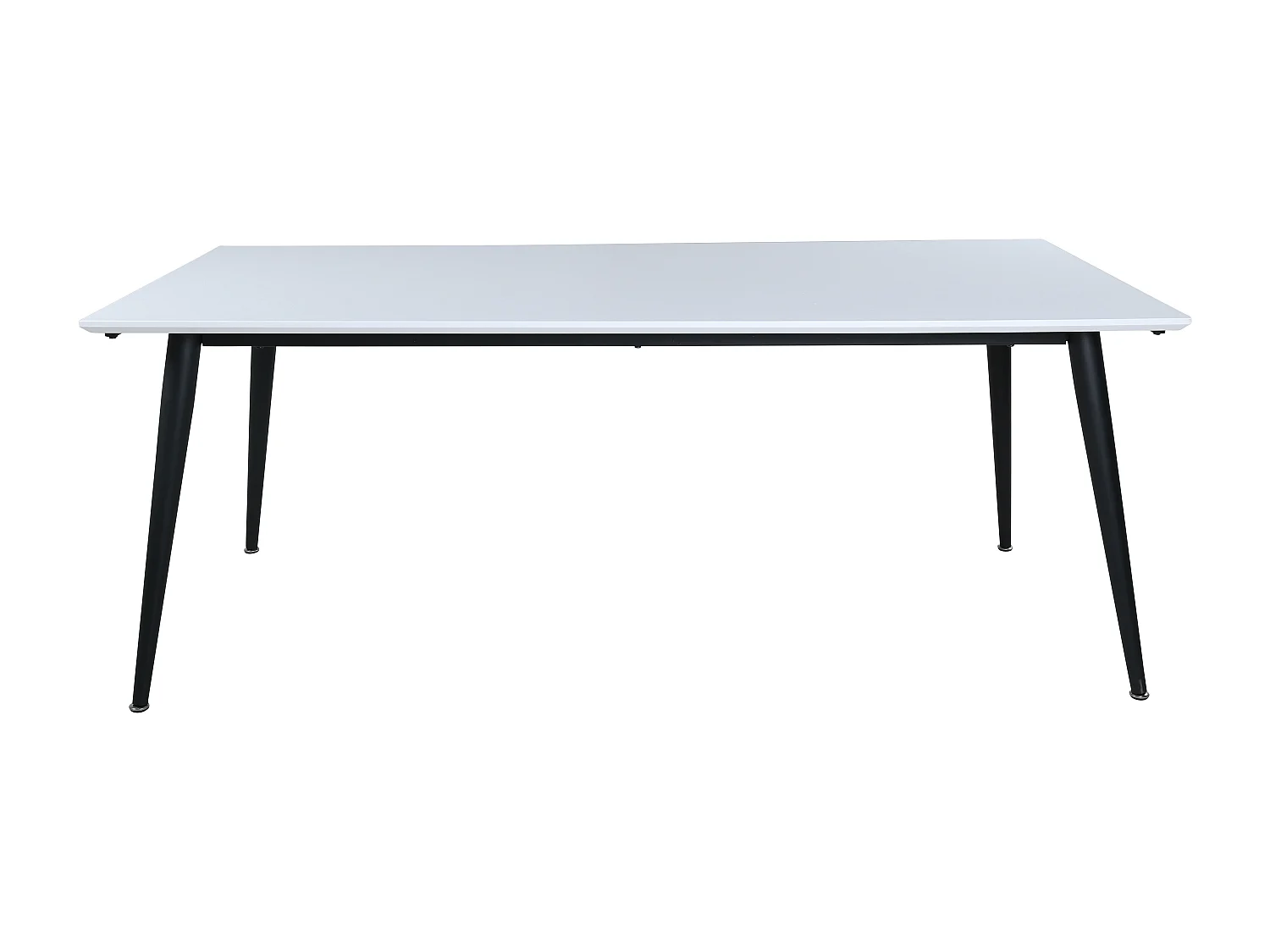 Table À Manger JIMMY DT90 90x195x76 Blanc
