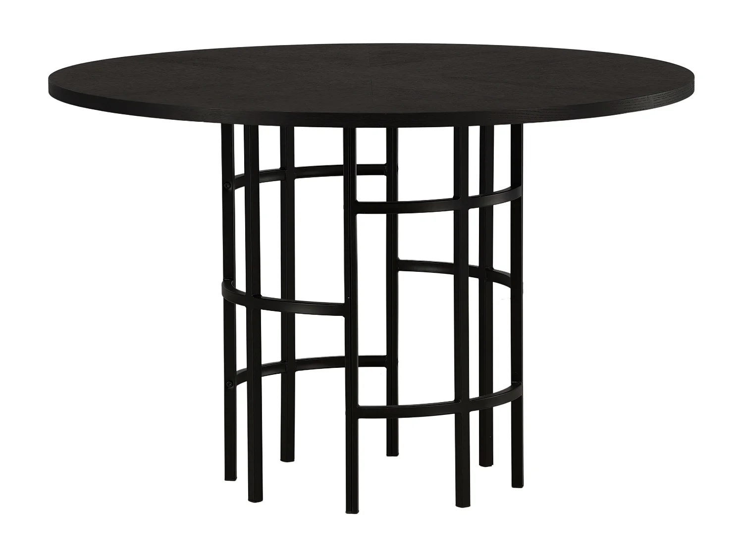 Eetkamertafel COPENHAGEN DT115 115x115x74 Zwart