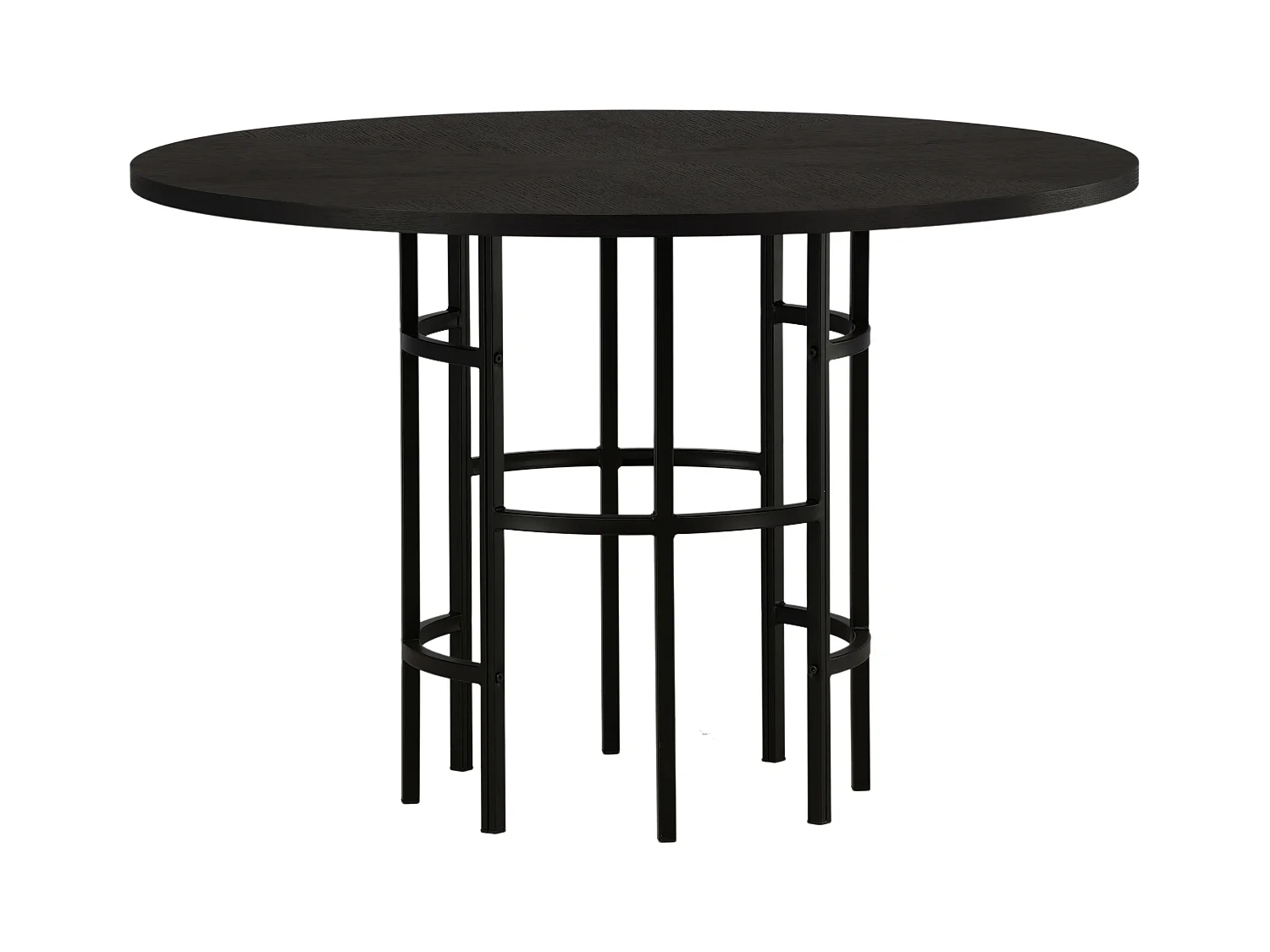 Table À Manger COPENHAGEN DT115 115x115x74 Noir