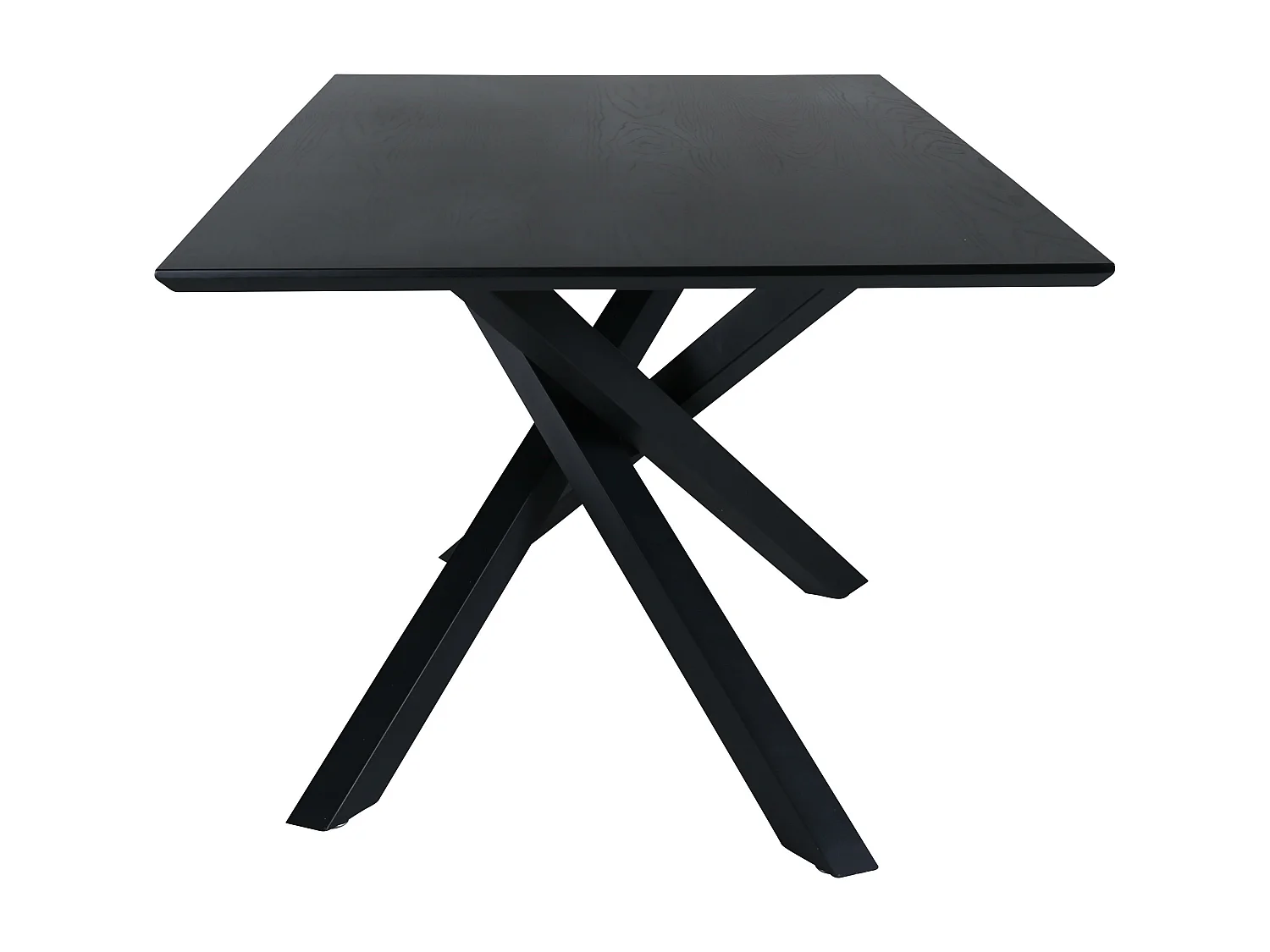 Table À Manger PIAZZA DT90 90x180x76 Noir