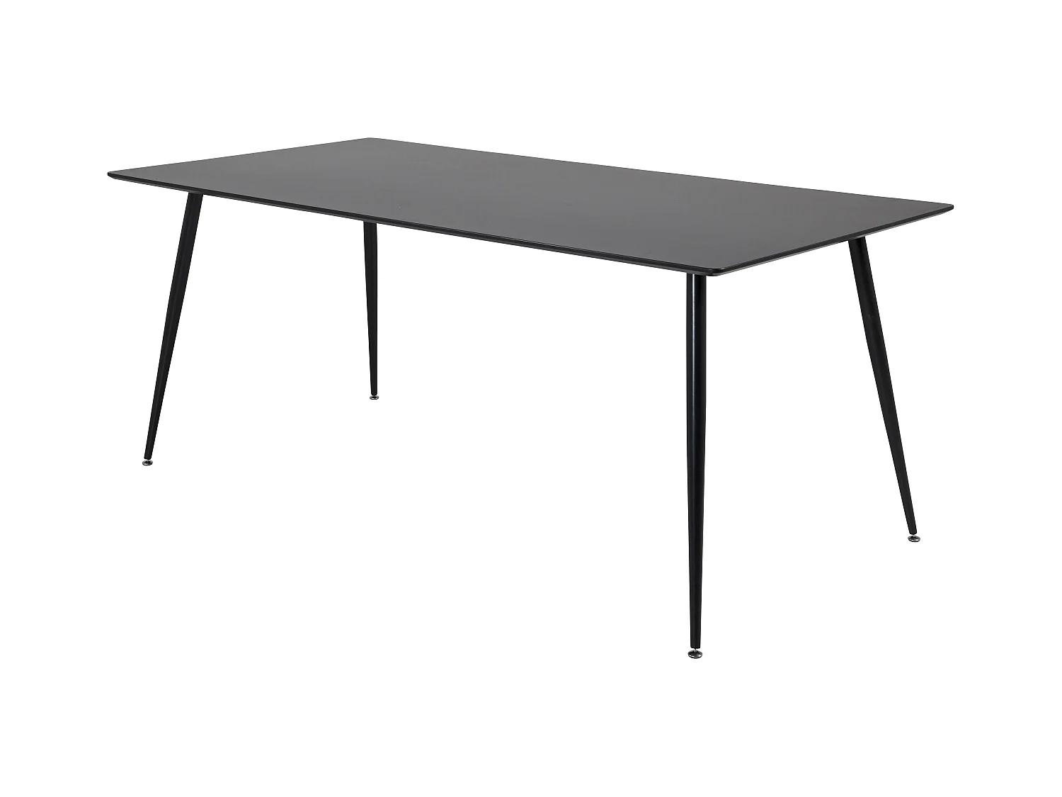 Table À Manger SILAR DT90 90x180x75 Noir