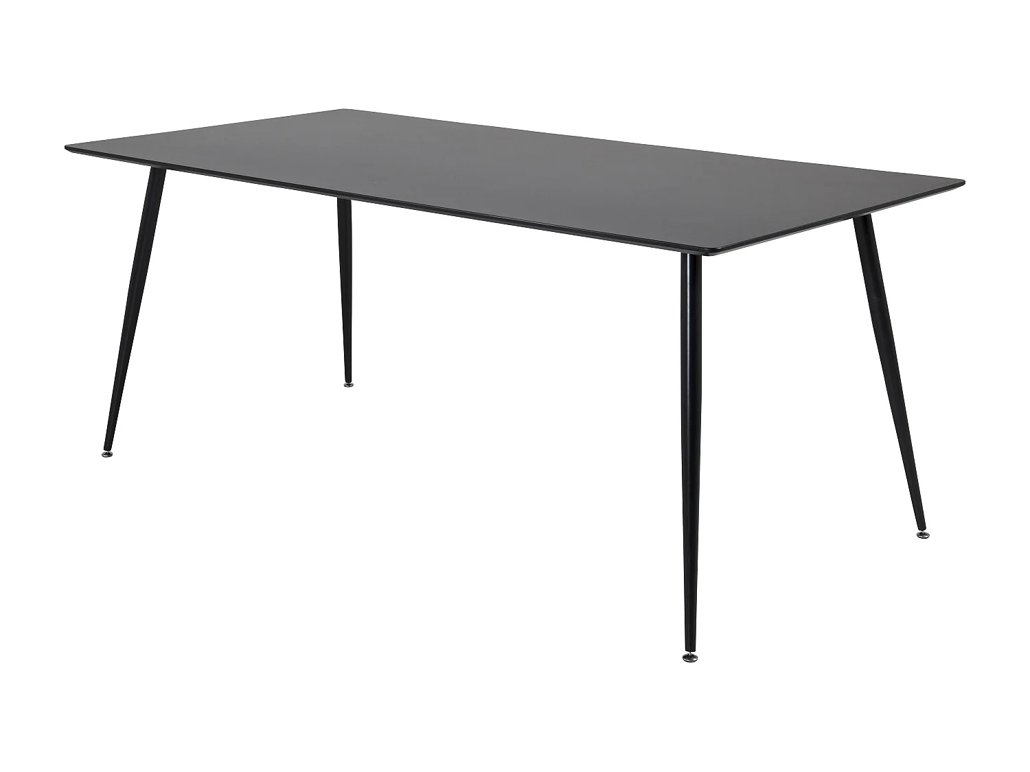 Table À Manger SILAR DT90 90x180x75 Noir