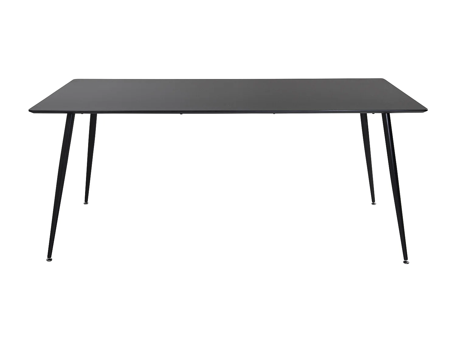 Table À Manger SILAR DT90 90x180x75 Noir