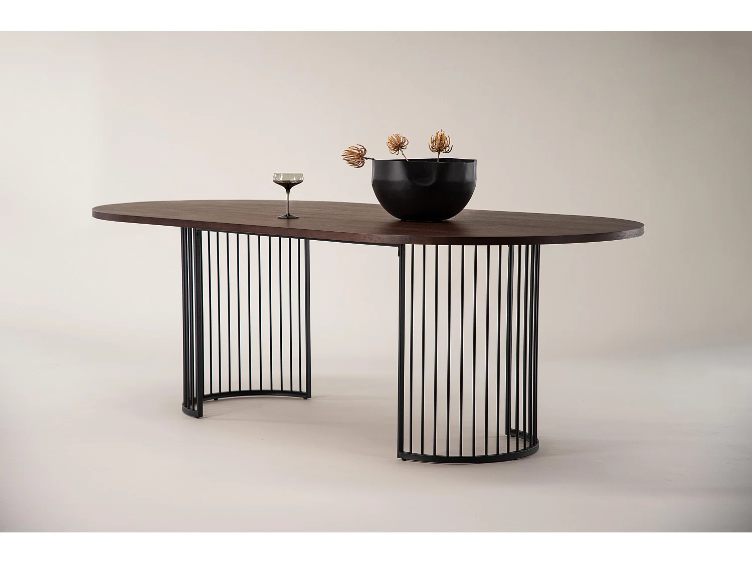 Eetkamertafel HAMNESKÄR DT110 110x220x75 Beige