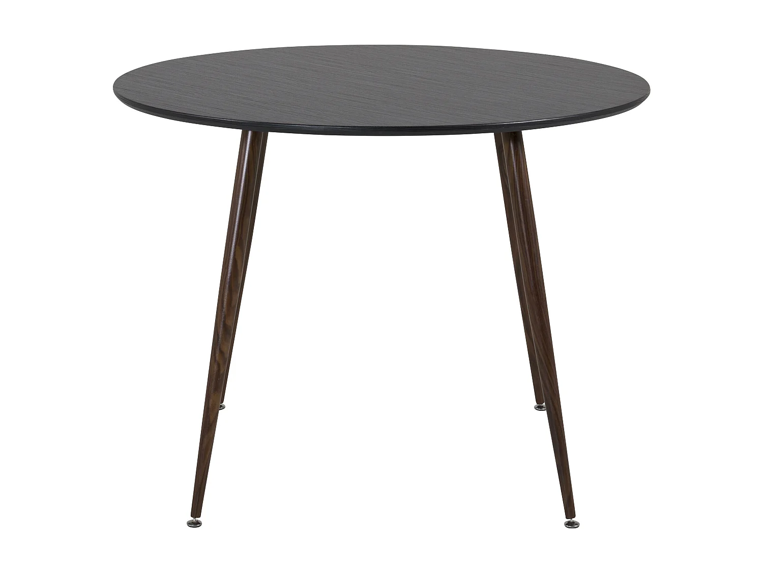 Eetkamertafel PLAZA DT100 100x100x75 Zwart