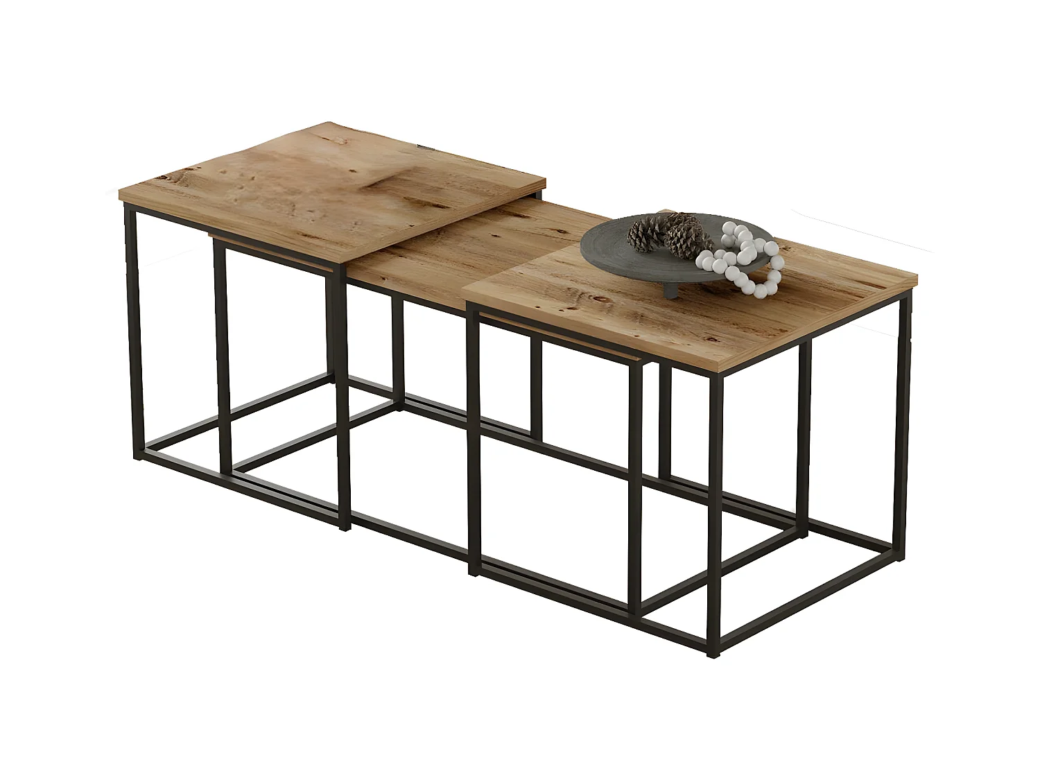 Table Basse VOYAGE CT90 90x45x45 Naturel