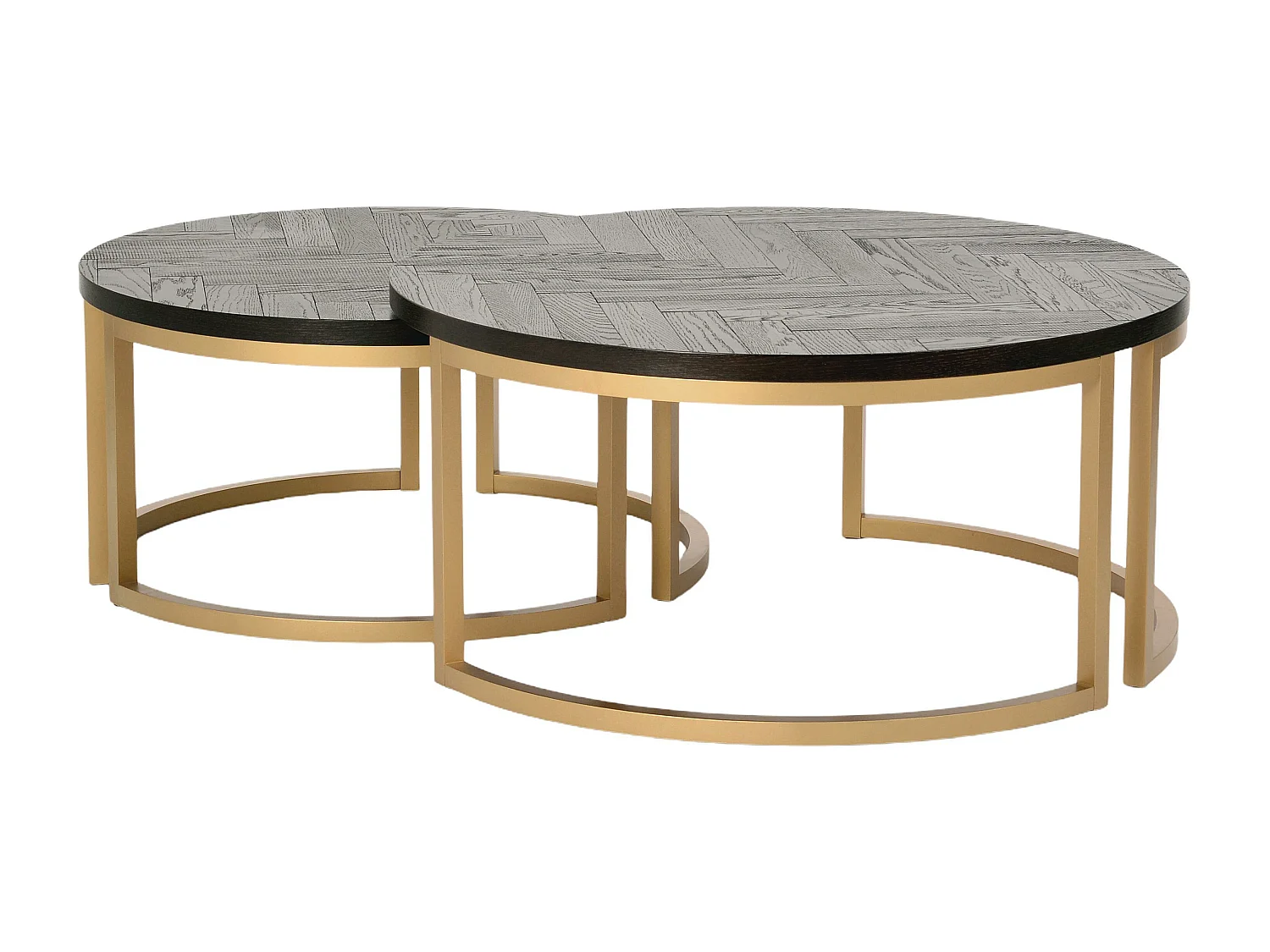 Salontafel SEVILLE CT90 90x90x42 Zwart