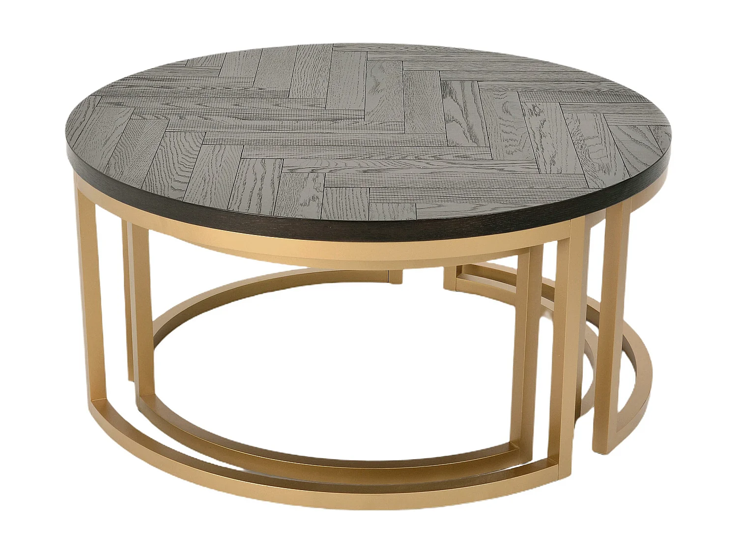 Salontafel SEVILLE CT90 90x90x42 Zwart