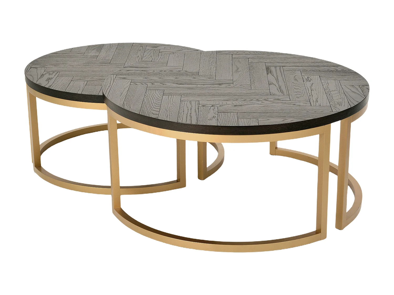 Couchtisch SEVILLE CT90 90x90x42 Schwarz