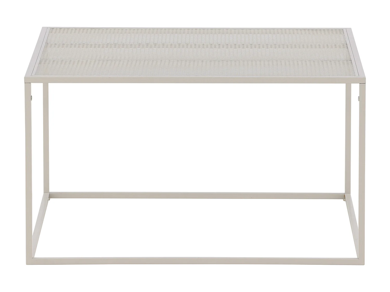 Mesa Centro NETZ CT80 80x80x45 Bege