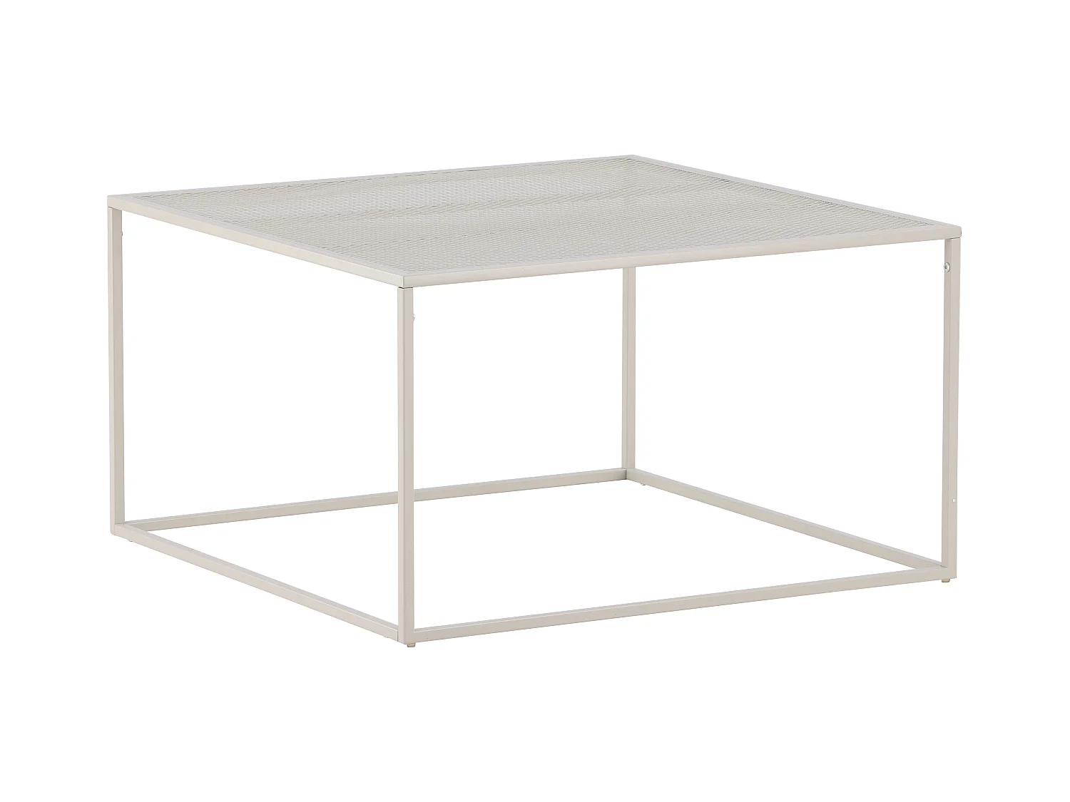 Salontafel NETZ CT80 80x80x45 Beige