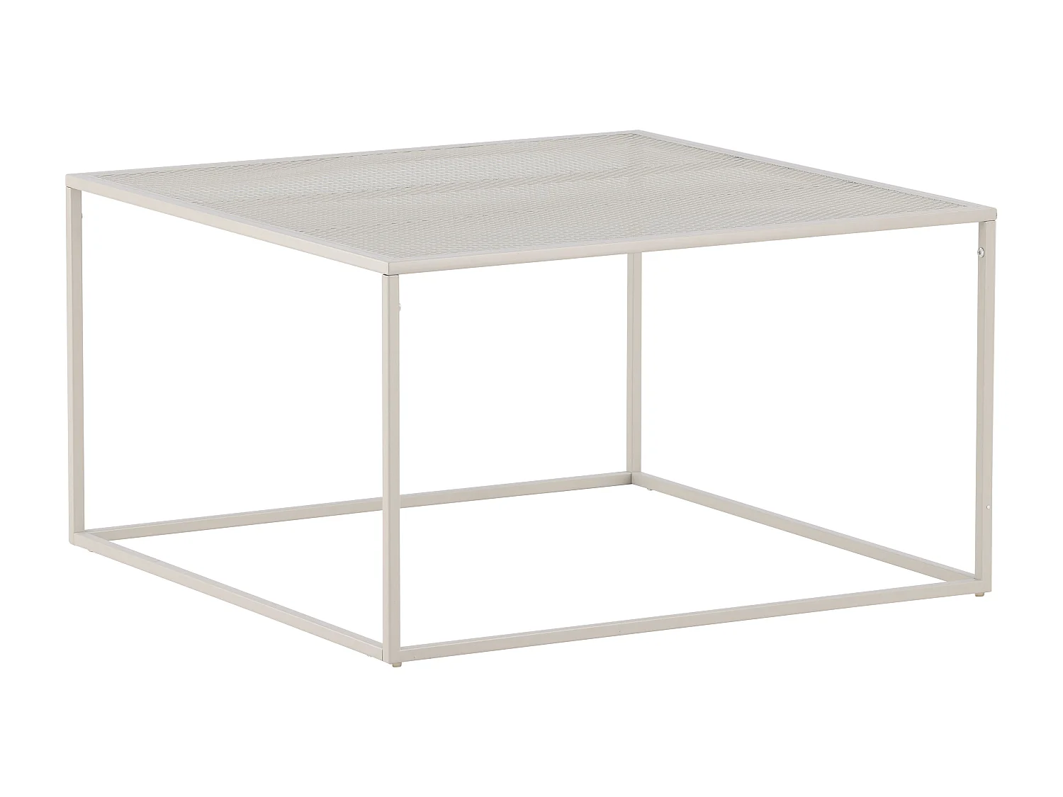 Table Basse NETZ CT80 80x80x45 Beige