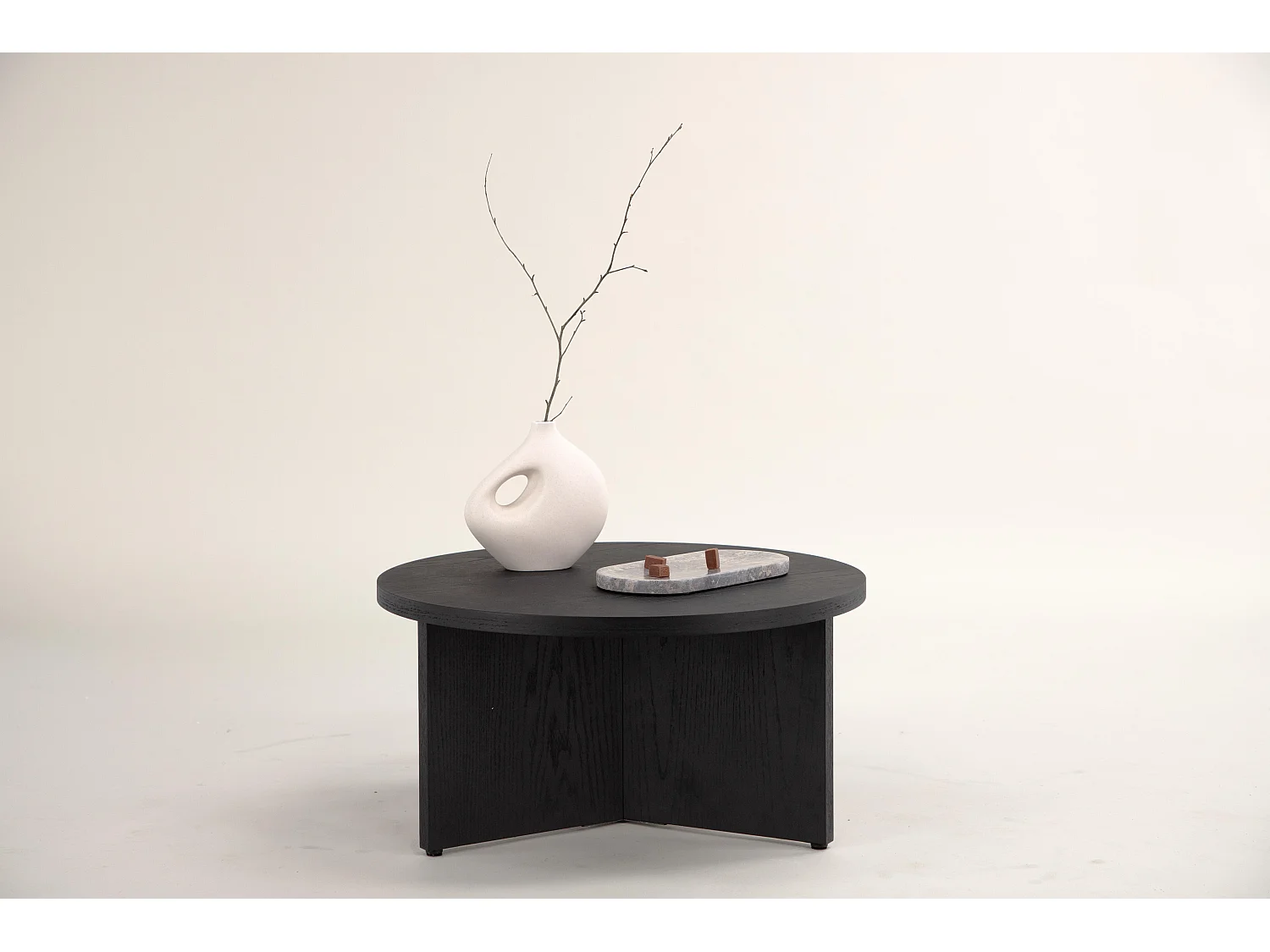 Salontafel SALTÖ CT85 85x85x43 Zwart