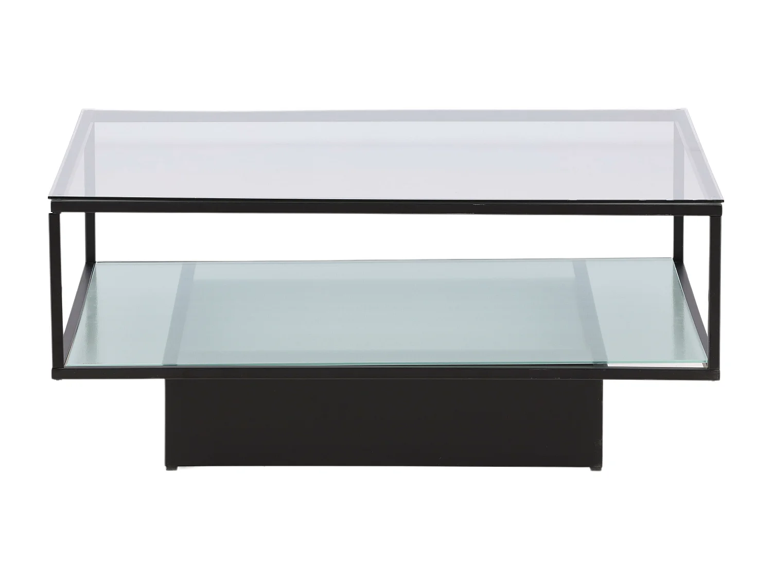 Tavolino MAGLEHEM CT90 90x90x38 Nero