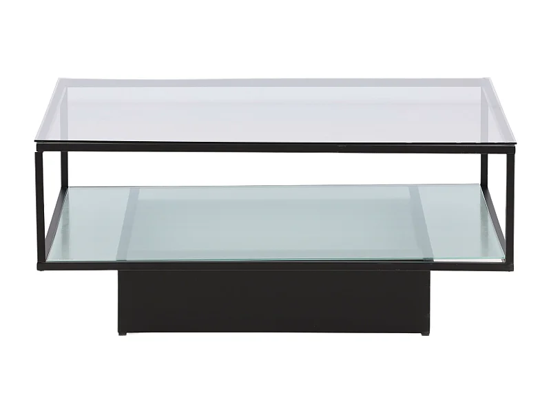 Couchtisch MAGLEHEM CT90 90x90x38 Schwarz