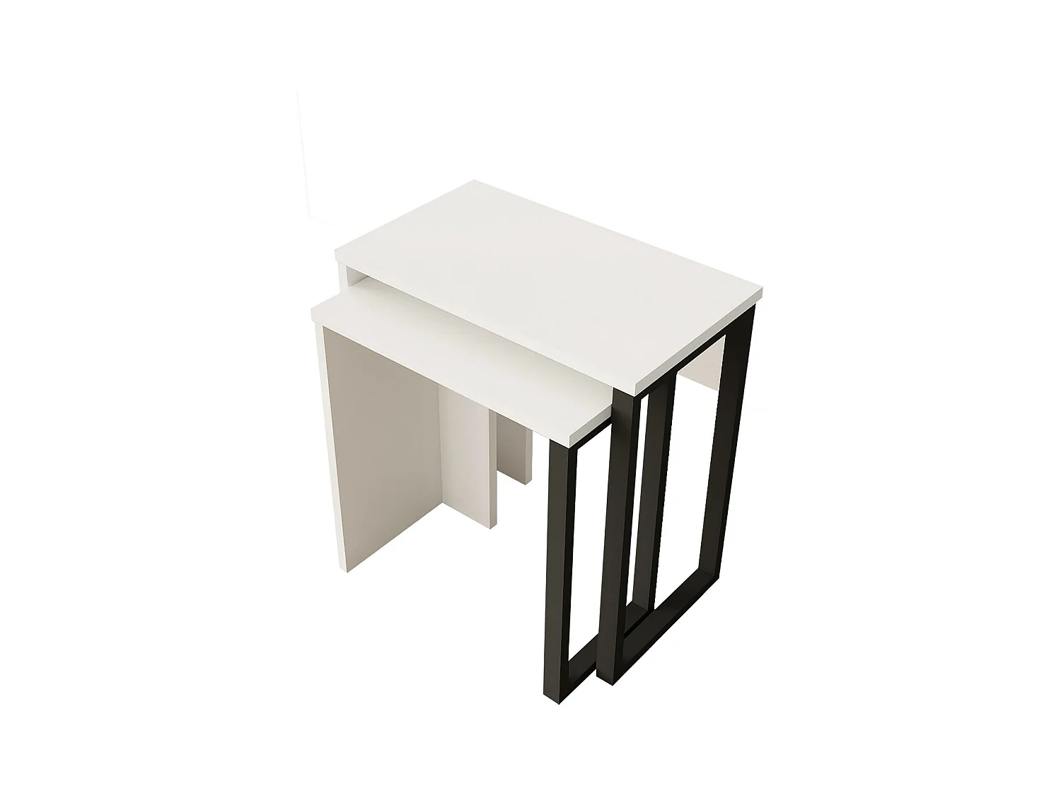 Table Basse OCEAN CT51 51x30x53 Blanc