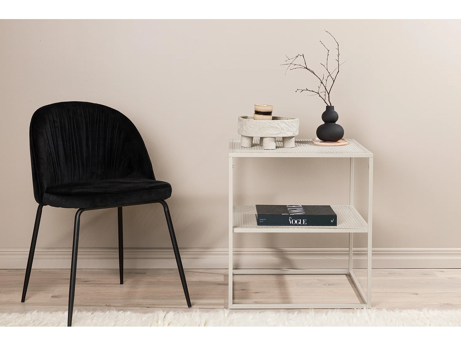 Salontafel NETZ CT55 55x55x60 Beige