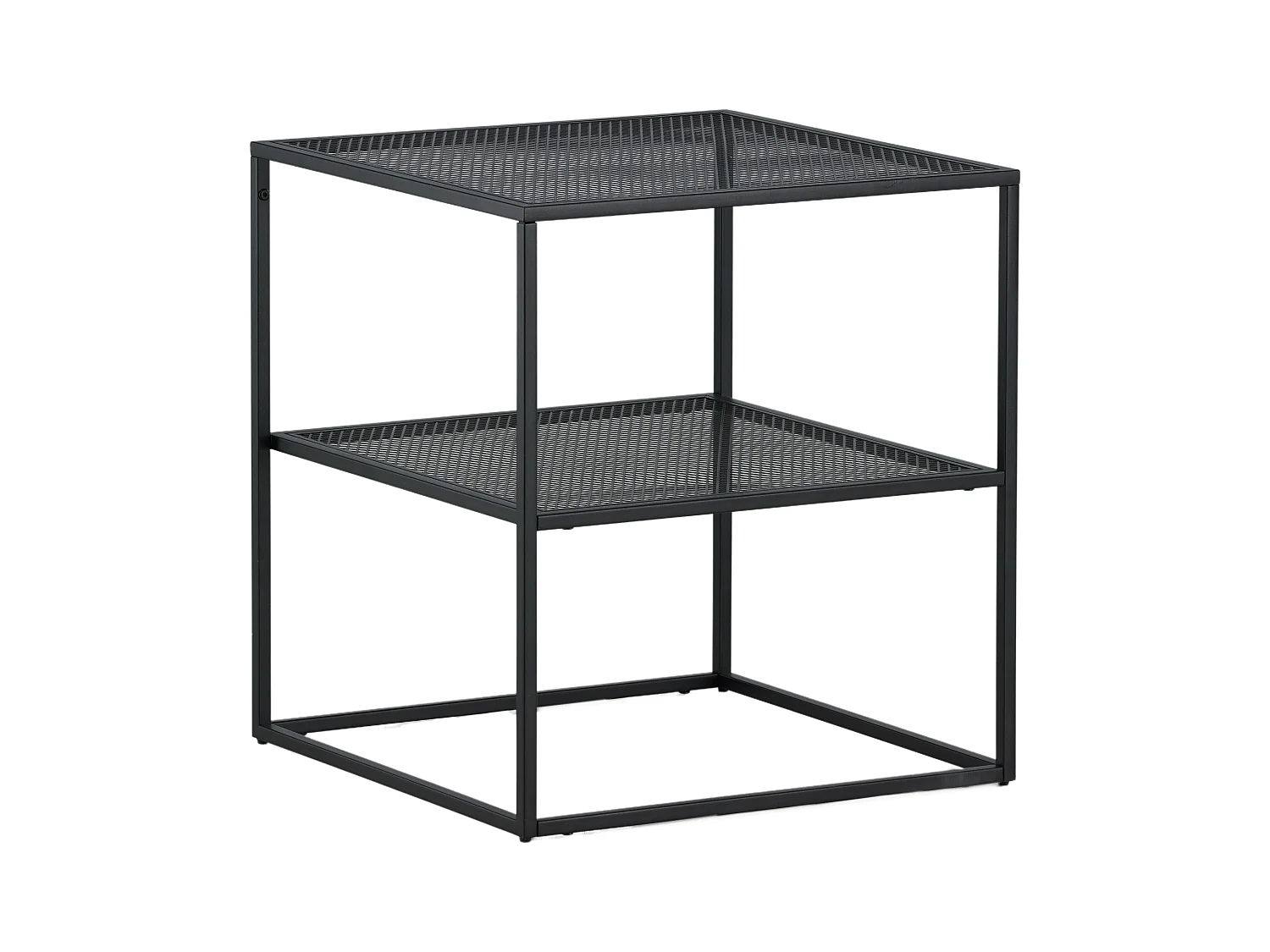 Salontafel NETZ CT55 55x55x60 Zwart