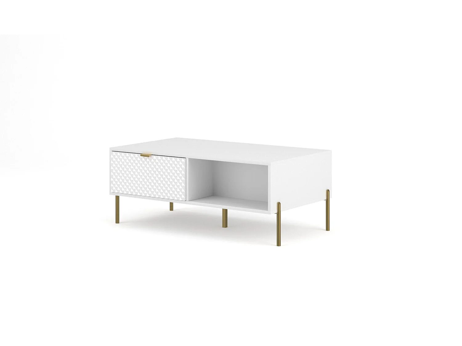 Mesa Centro DIAMO CT104 104x60x43 Branco