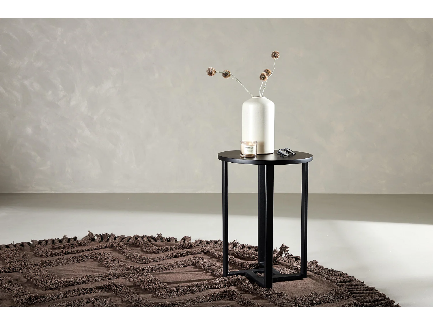 Salontafel LAWTON CT40 40x40x55 Zwart