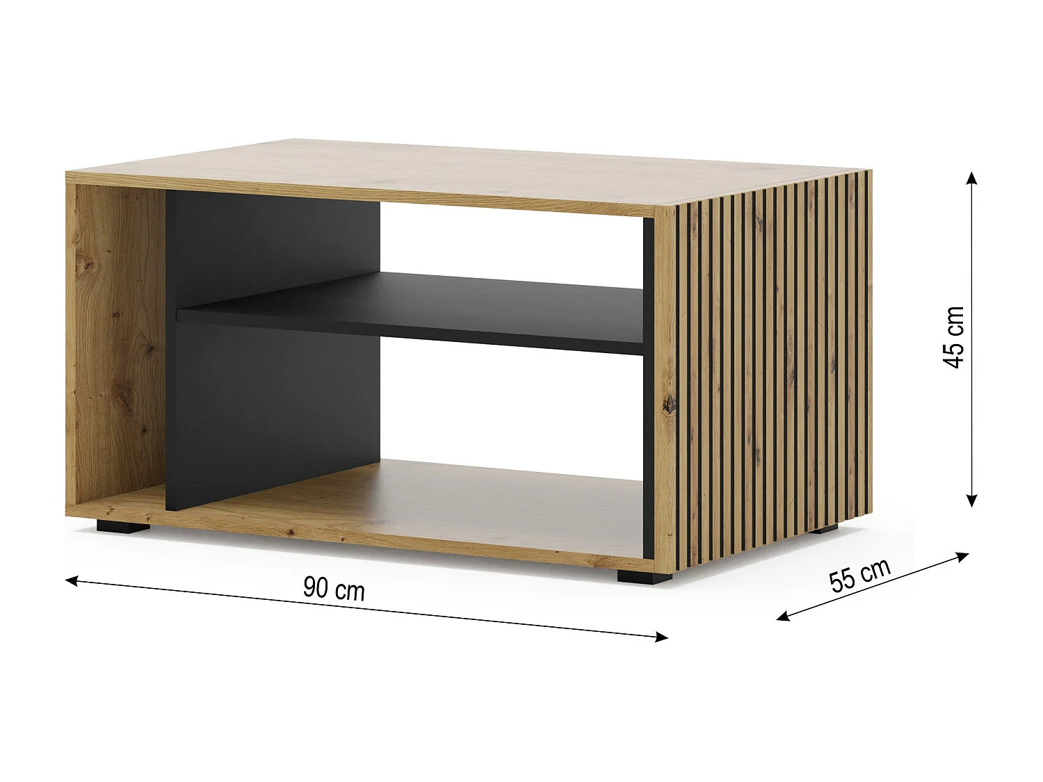 Salontafel AURIS CT88 88x55x45 Beige