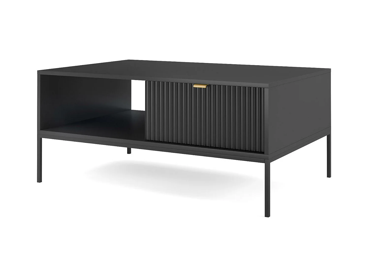Table Basse AVON CT104 104x68x48 Noir
