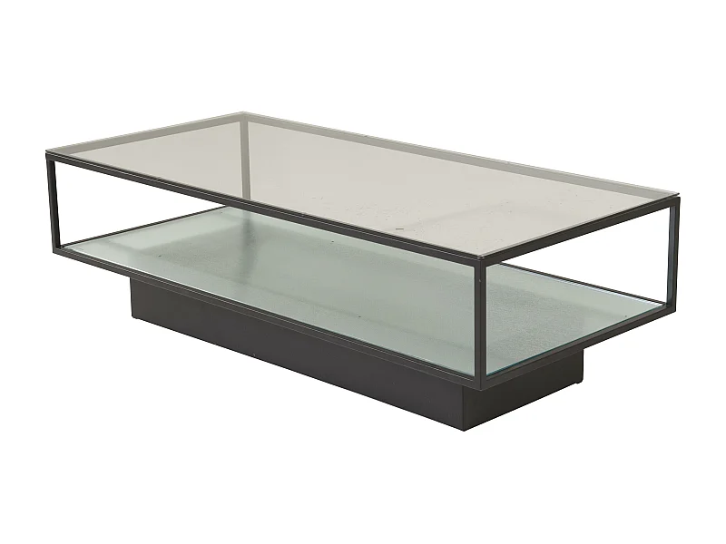 Tavolino MAGLEHEM CT60 60x130x38 Nero