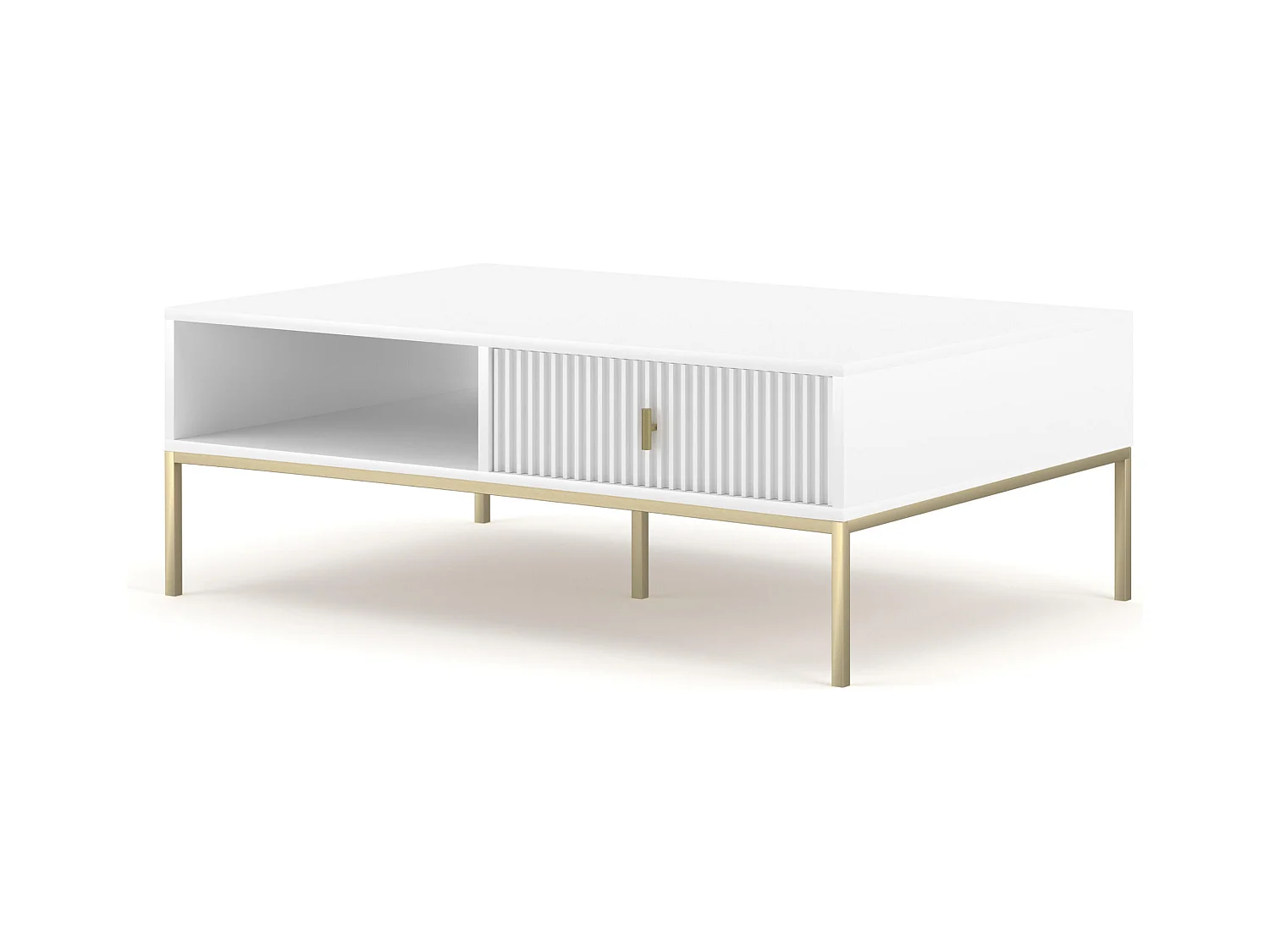 Tavolino MAGGIORE CT104 104x68x40 Bianco