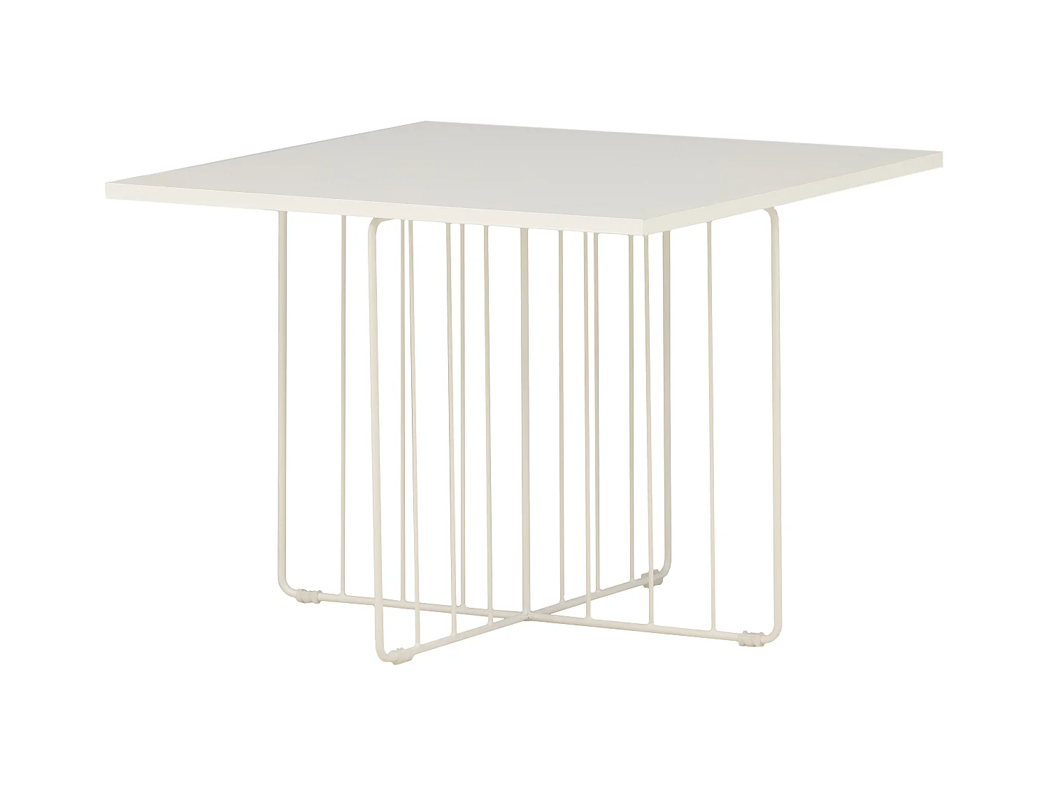 Salontafel DAYTON CT60 60x60x45 Wit