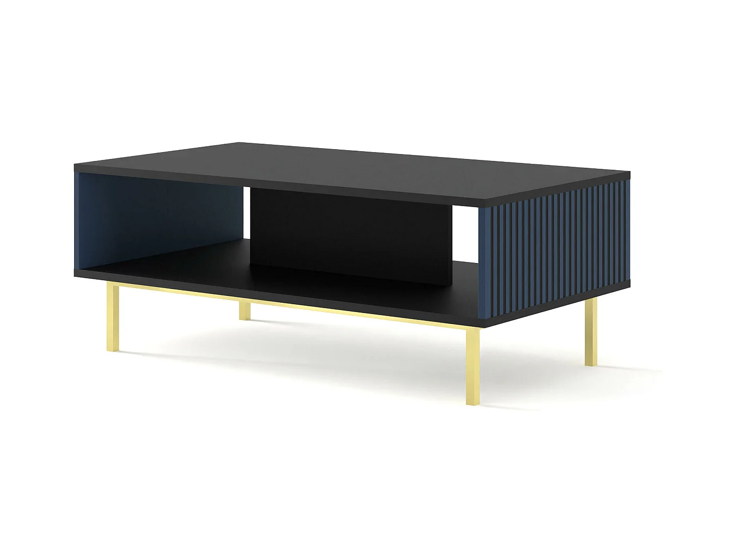 Table Basse RAVENNA F CT90 90x60x45 Noir