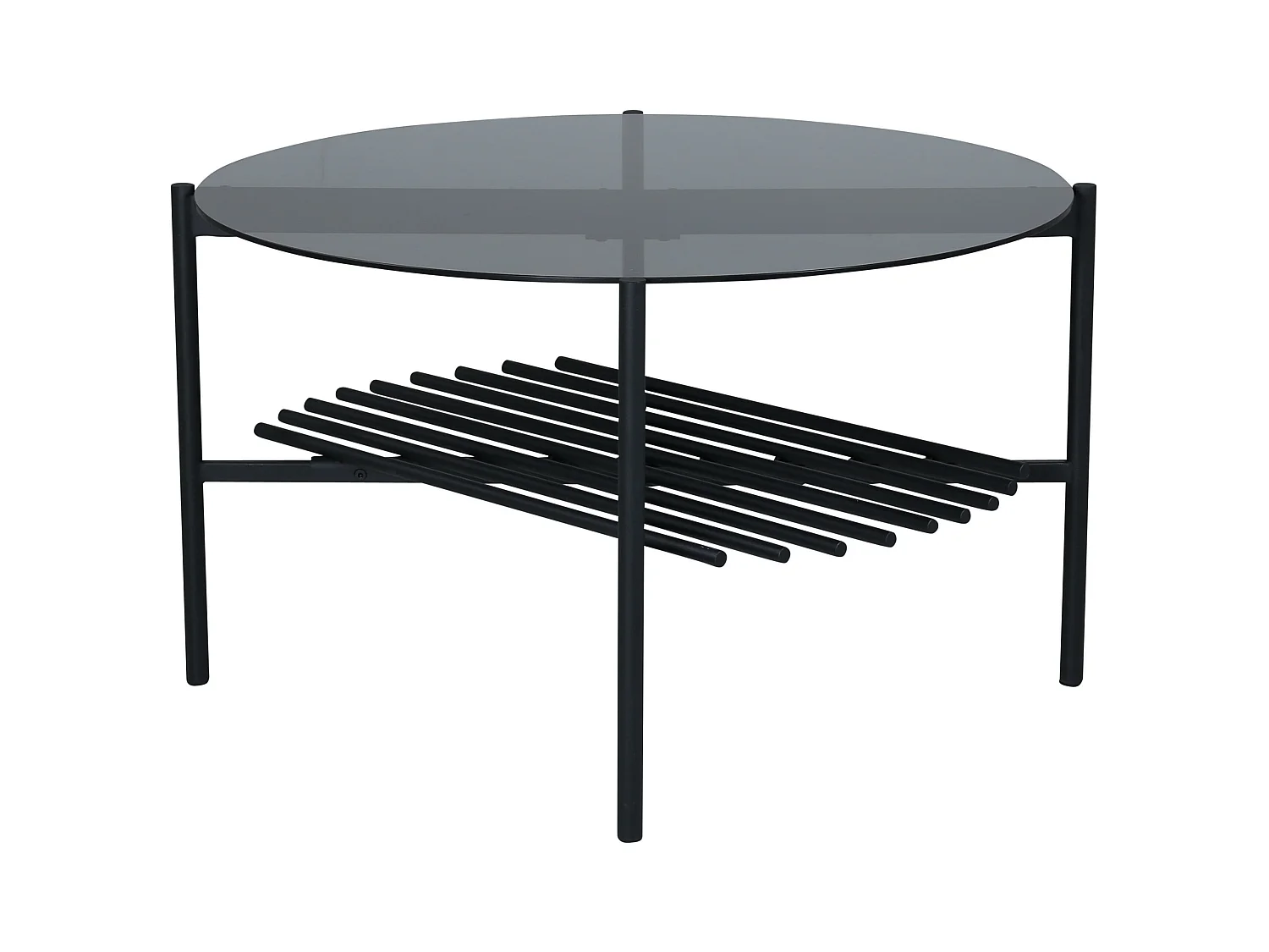 Table Basse VON STAF CT80 80x80x45 Noir