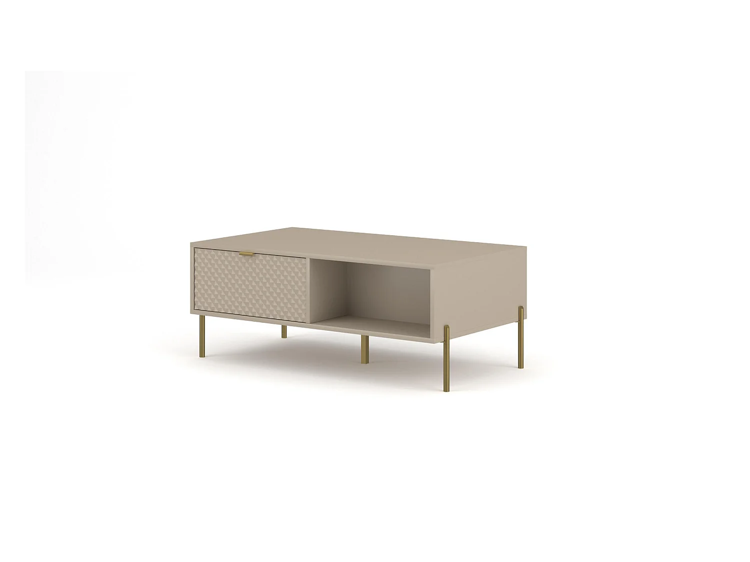 Couchtisch DIAMO CT104 104x60x43 Beige