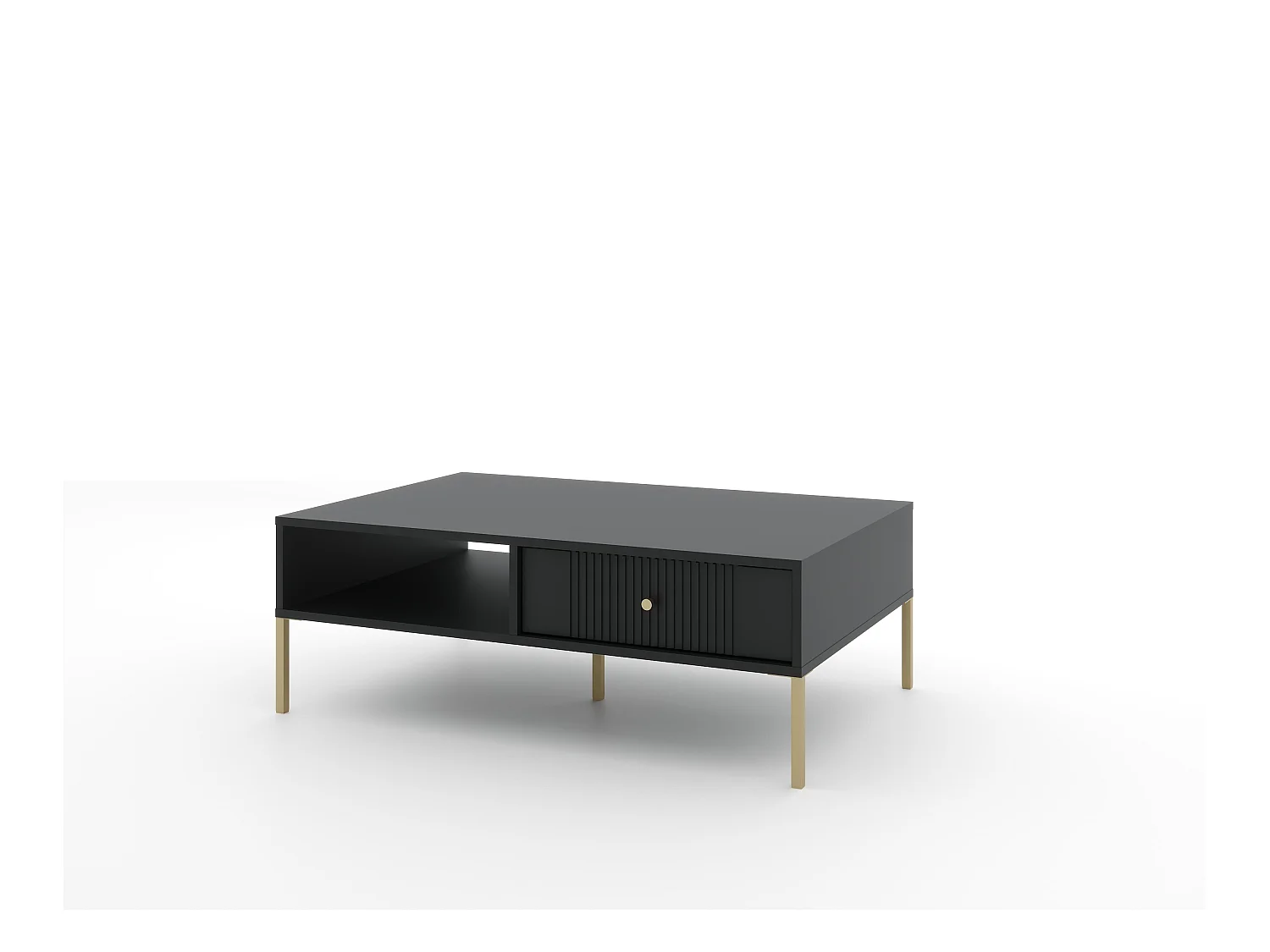 Couchtisch ISEO CT104 104x68x40 Schwarz