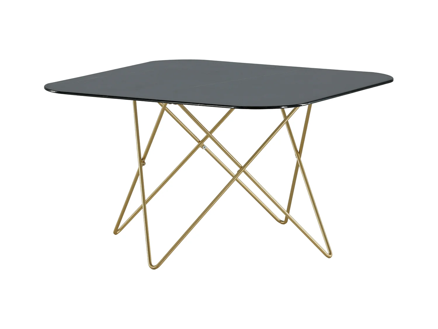 Tavolino TRISTAR CT80 80x80x50 Nero