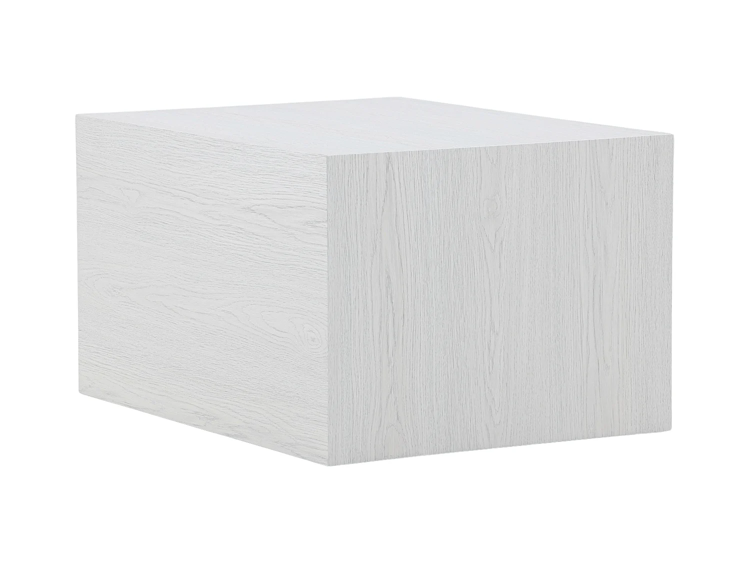 Table Basse JERSEY CT40 40x40x45 Blanc