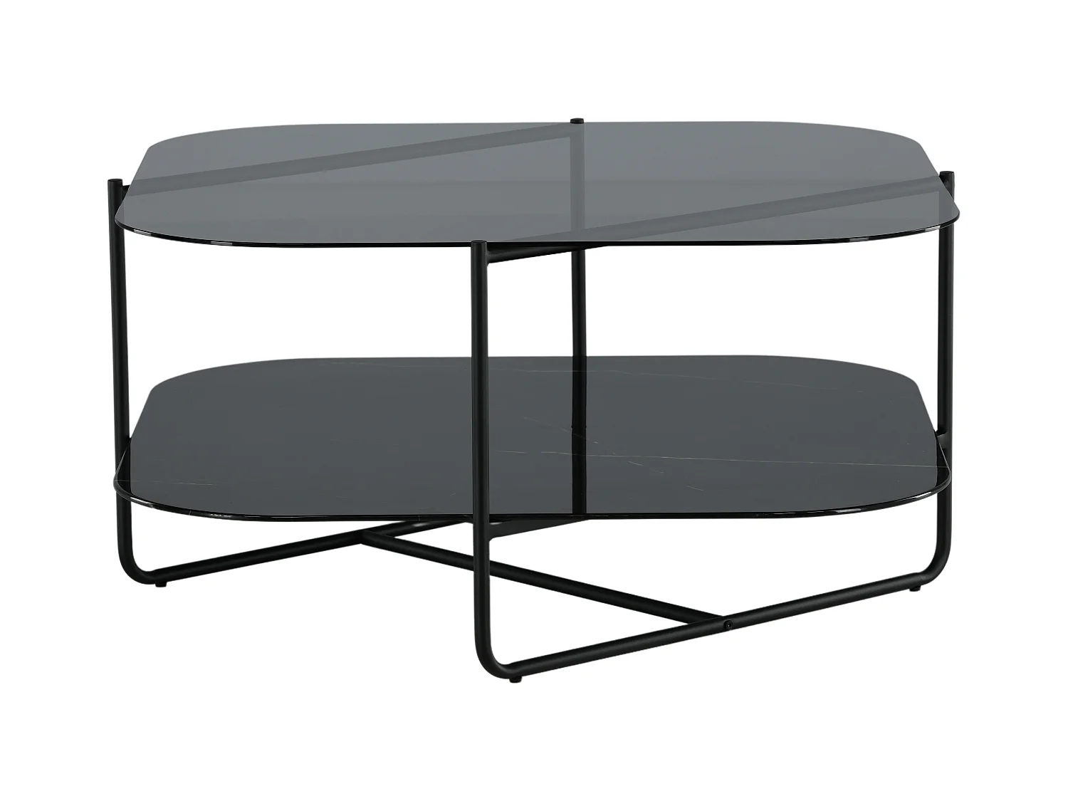 Table Basse UN-LINE CT85 85x85x45 Noir