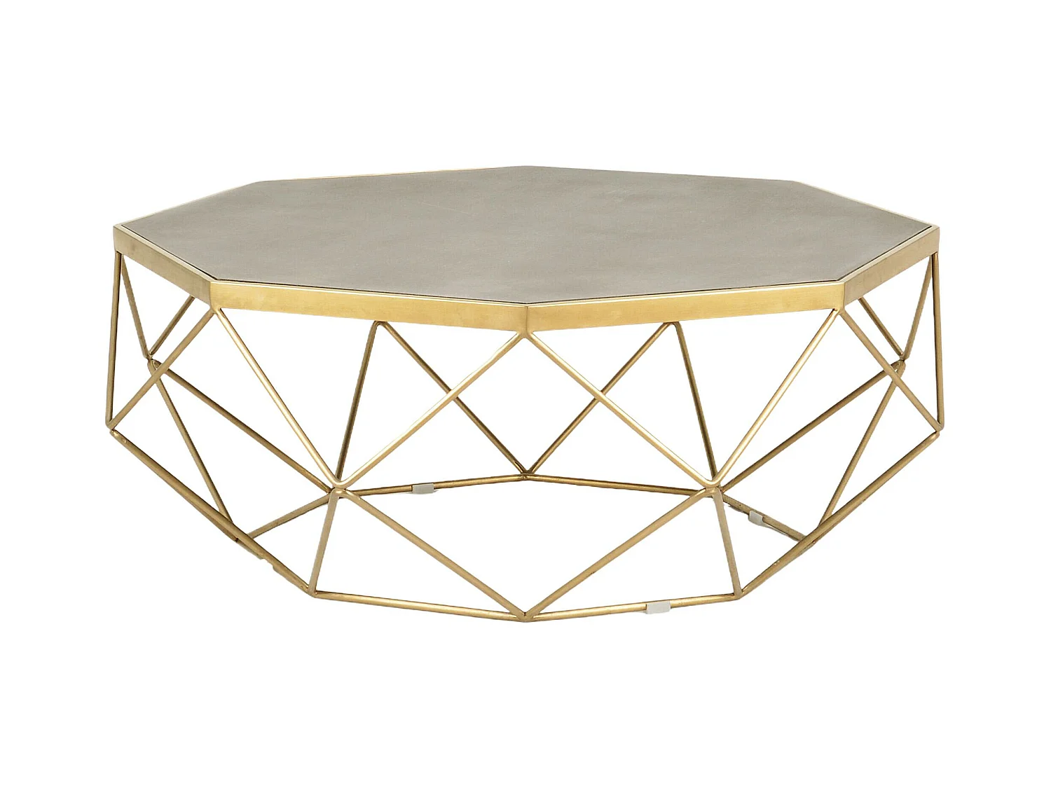 Table Basse GLAMOUR CT106 106x106x40 Gris