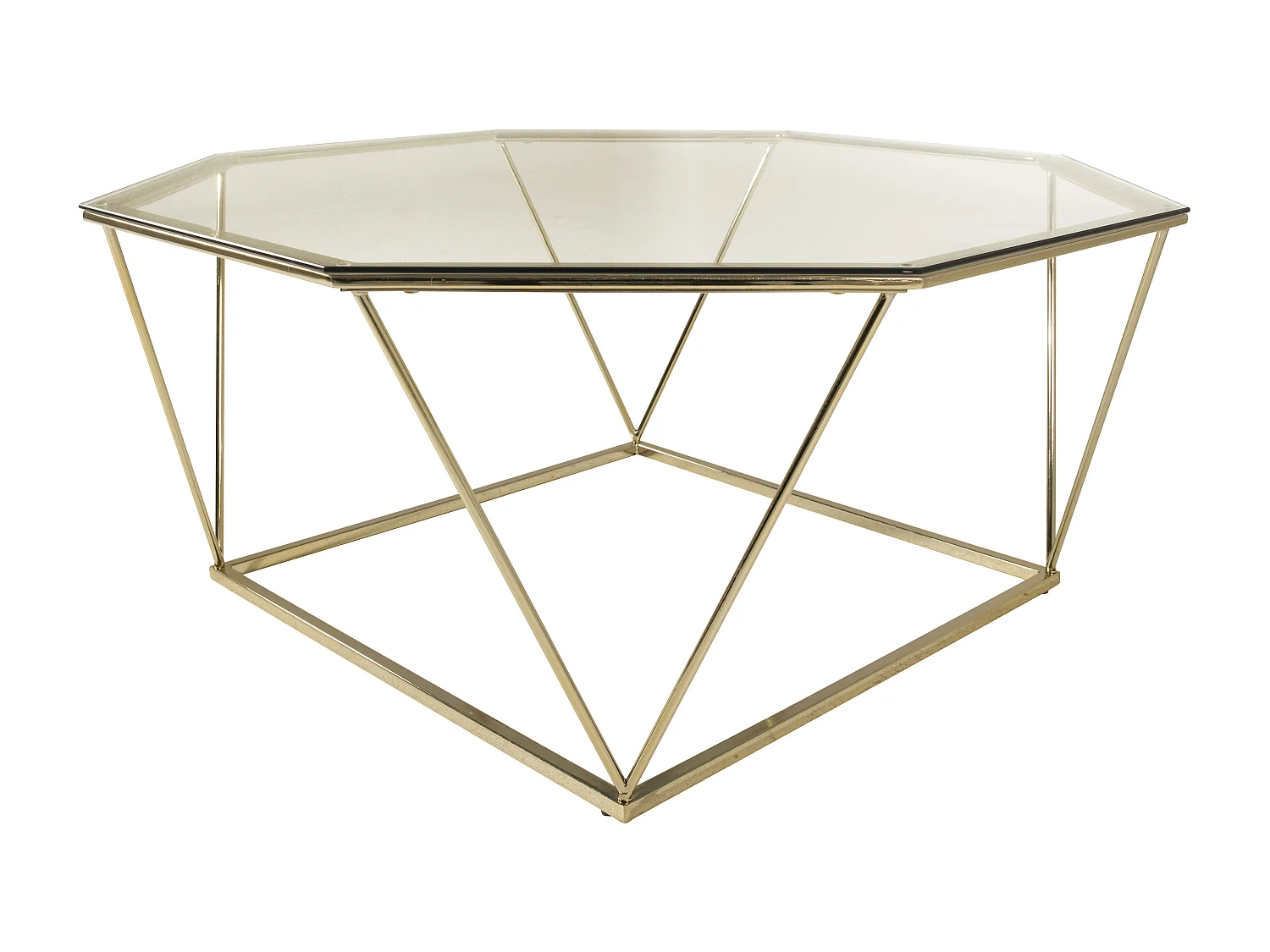 Tavolino ÖSTERLEN CT100 100x100x45 Oro