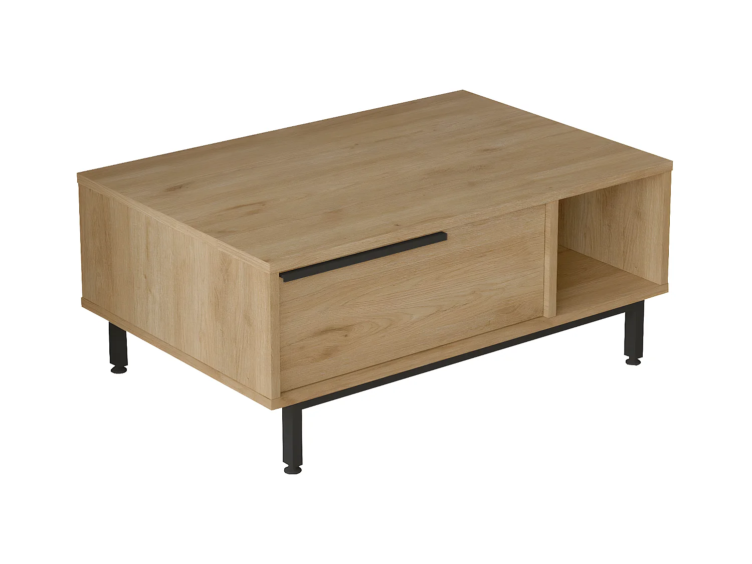 Table Basse OCEAN CT90 90x60x38 Naturel