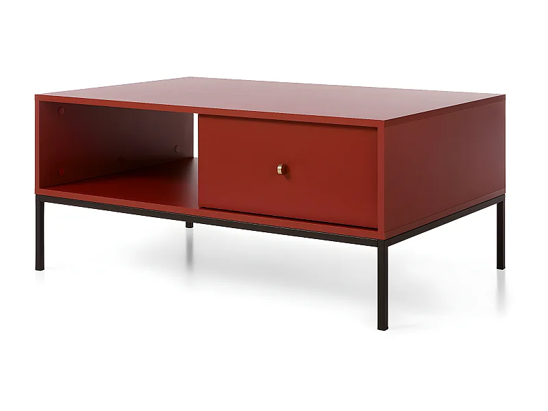 Tavolino MONO CT103 103x68x46 Rosso