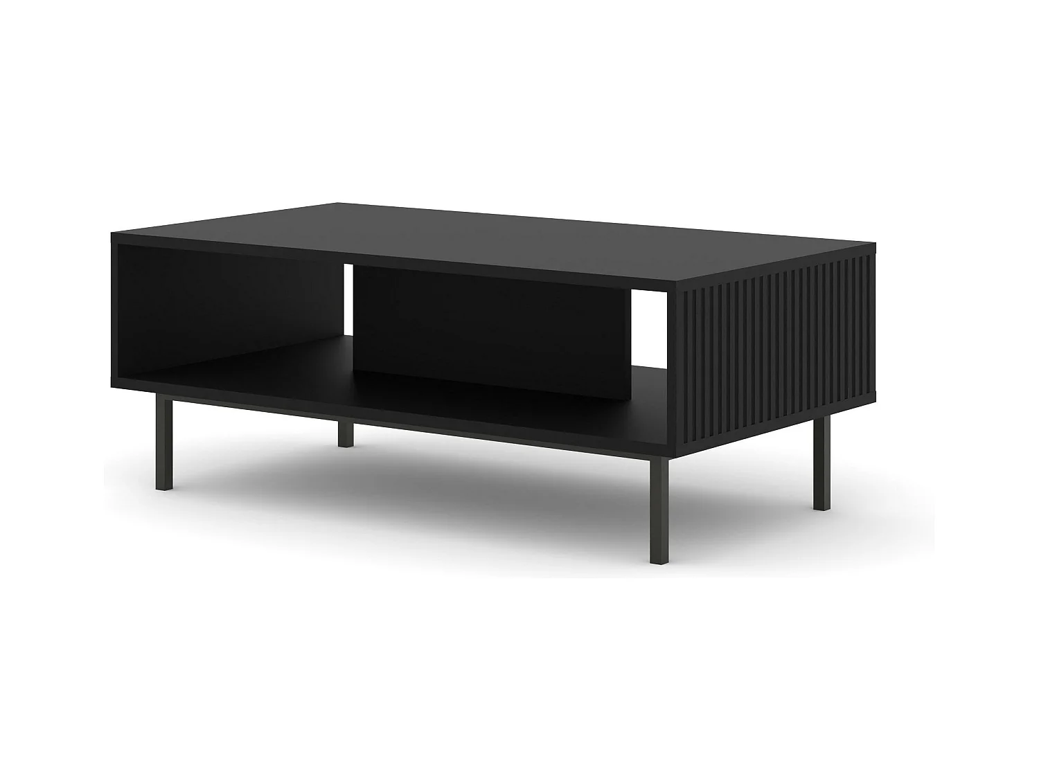 Couchtisch RAVENNA B CT90 90x60x45 Schwarz
