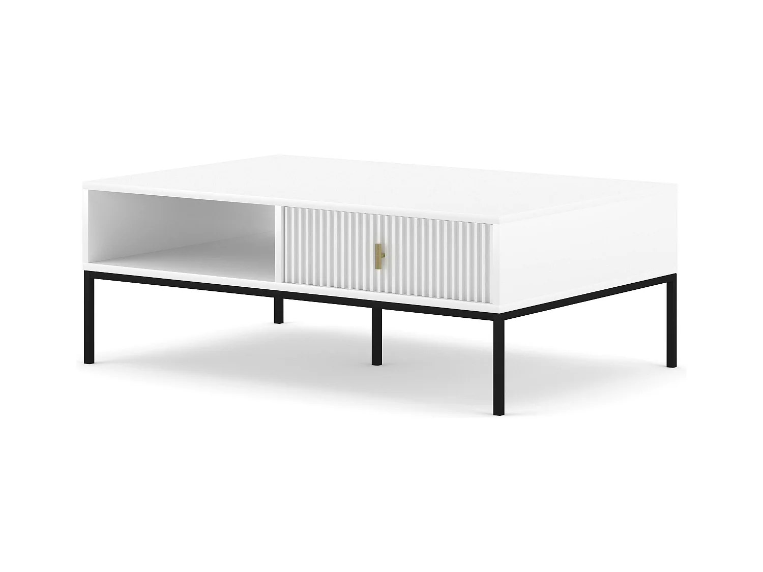 Table Basse MAGGIORE CT104 104x68x40 Blanc
