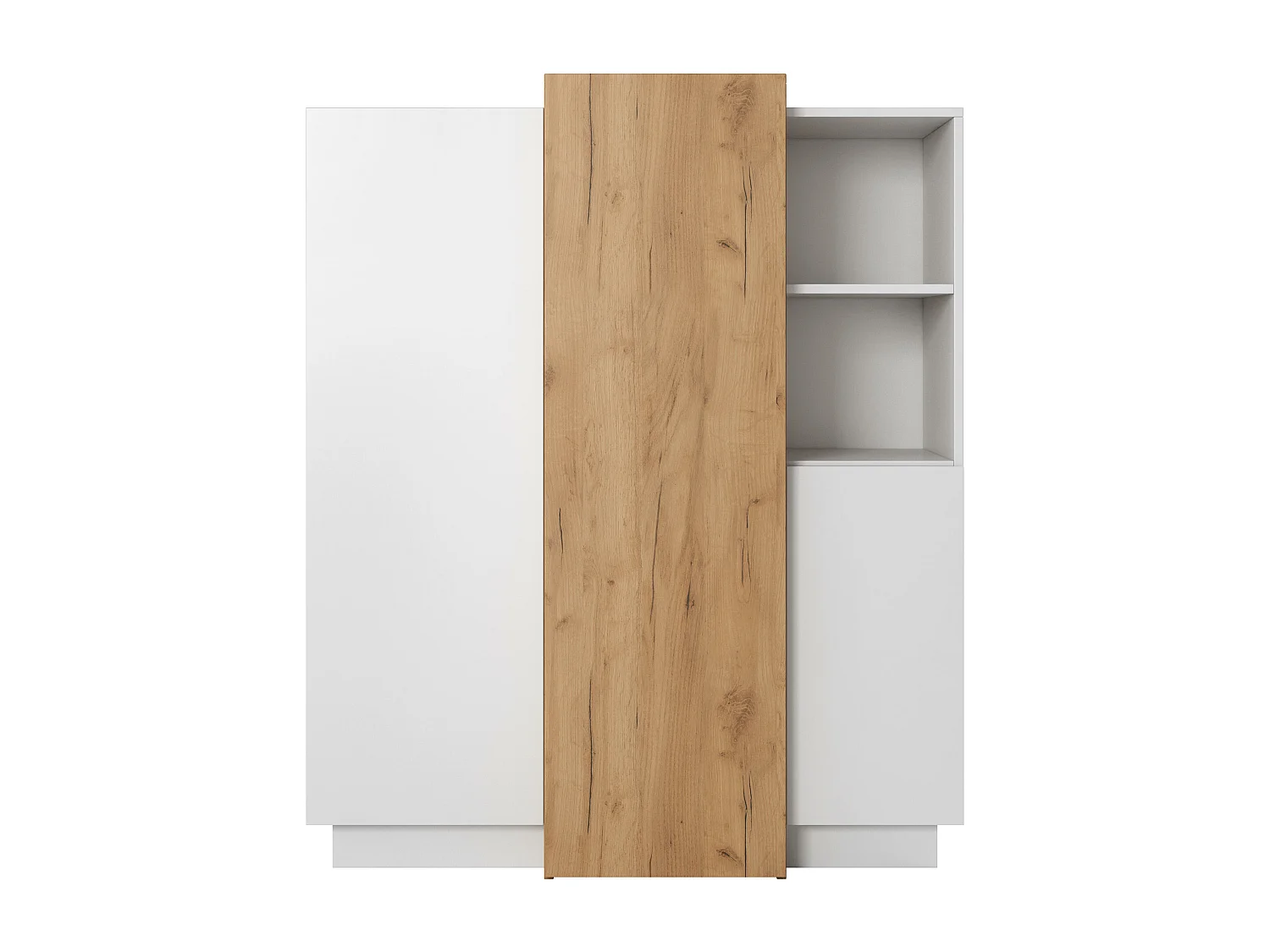 Comoda 3D COD110 3D 110x45x134 Branco