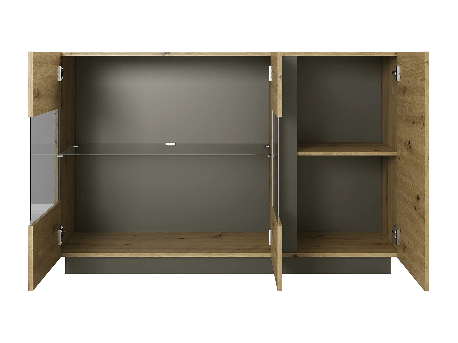 Ladekast ARCADE COD139 3D 139x40x91 Beige