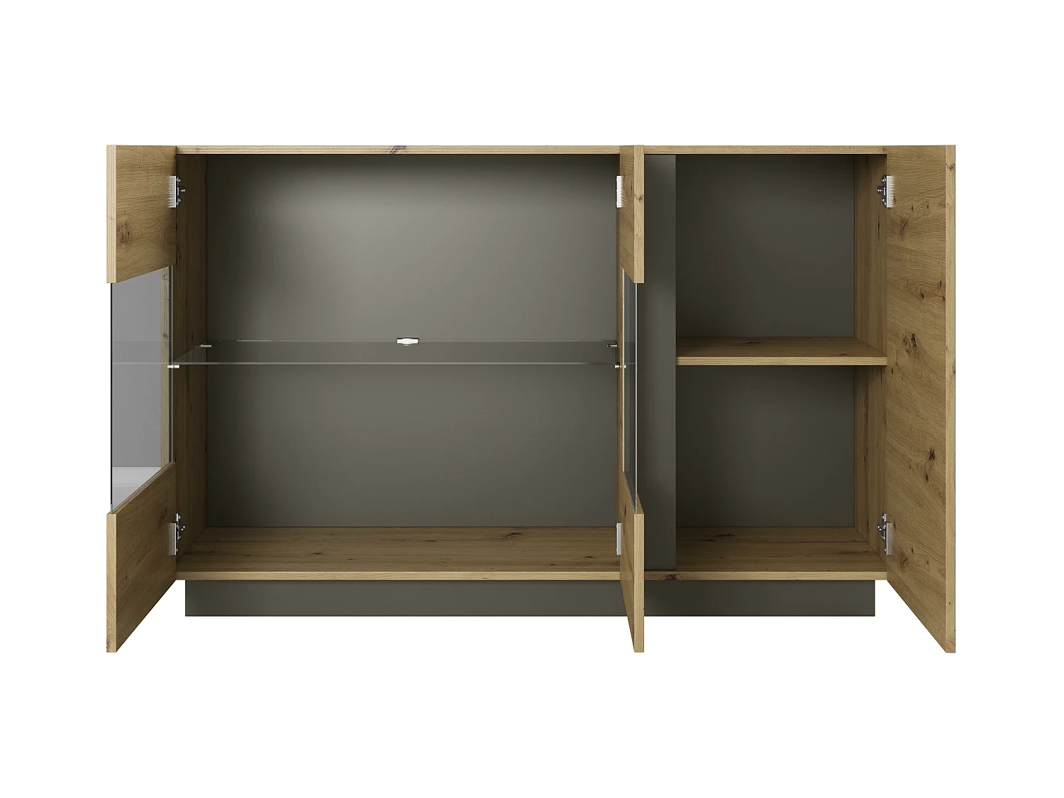 Commode ARCADE COD139 3D 139x40x91 Beige