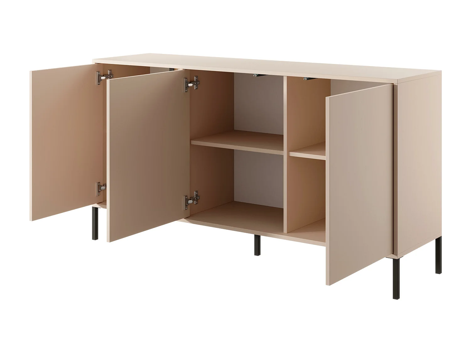 Kommode DAST COD154 3D 154x40x82 Beige